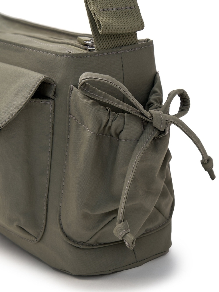 Túi MLB Basic Gofcore Pocket Crossbody Boston Red Sox Khaki [Karina PICK]