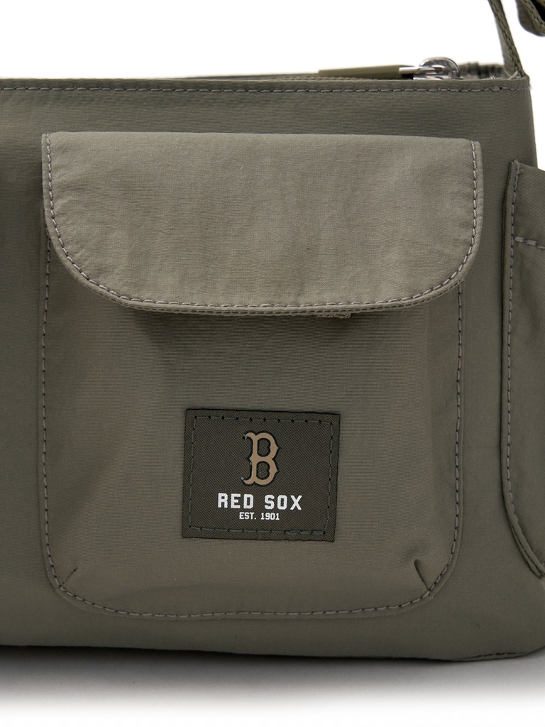 Túi MLB Basic Gofcore Pocket Crossbody Boston Red Sox Khaki [Karina PICK]