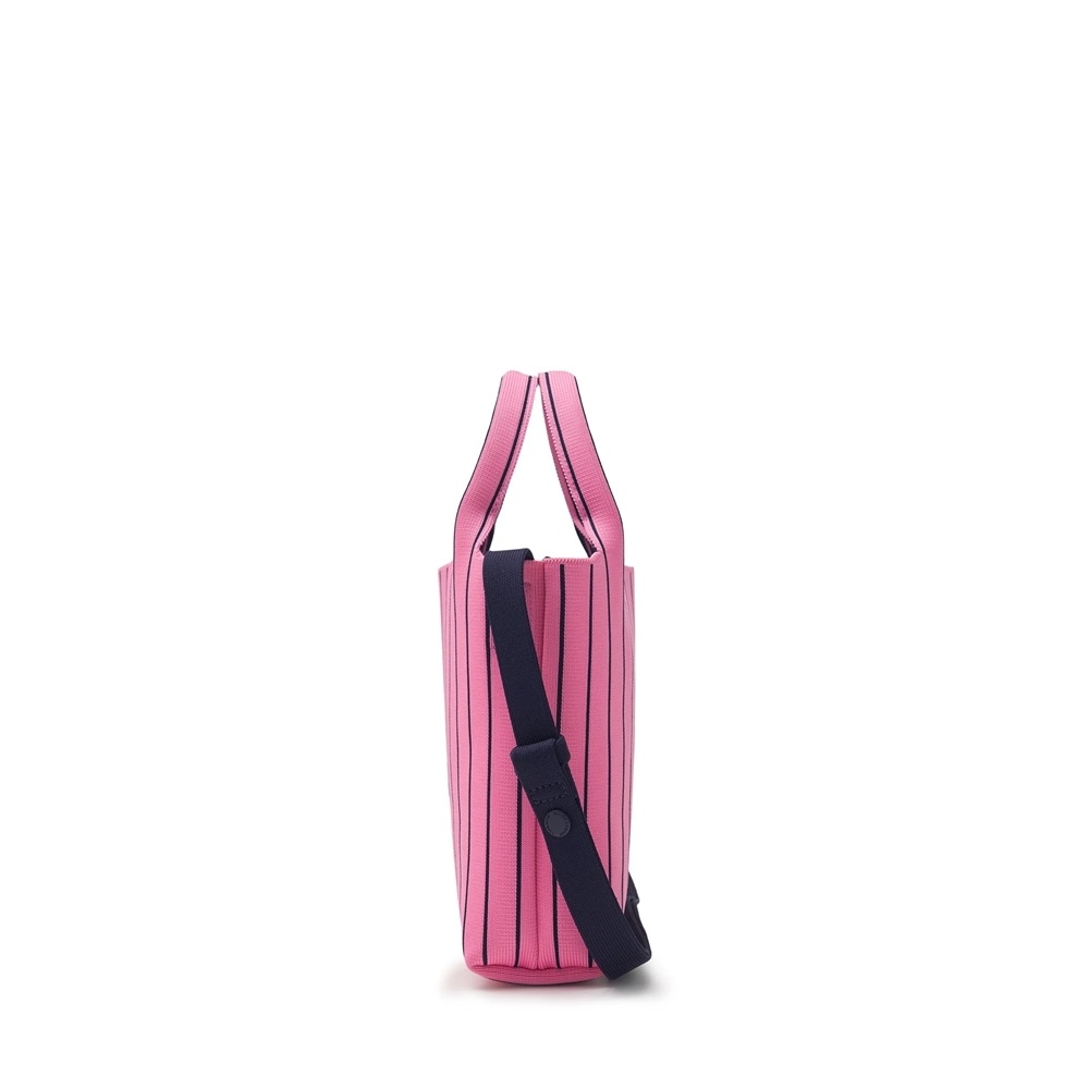 Túi MLB Korea Basic Big Logo Knit Crossbody LA Dodgers Pink