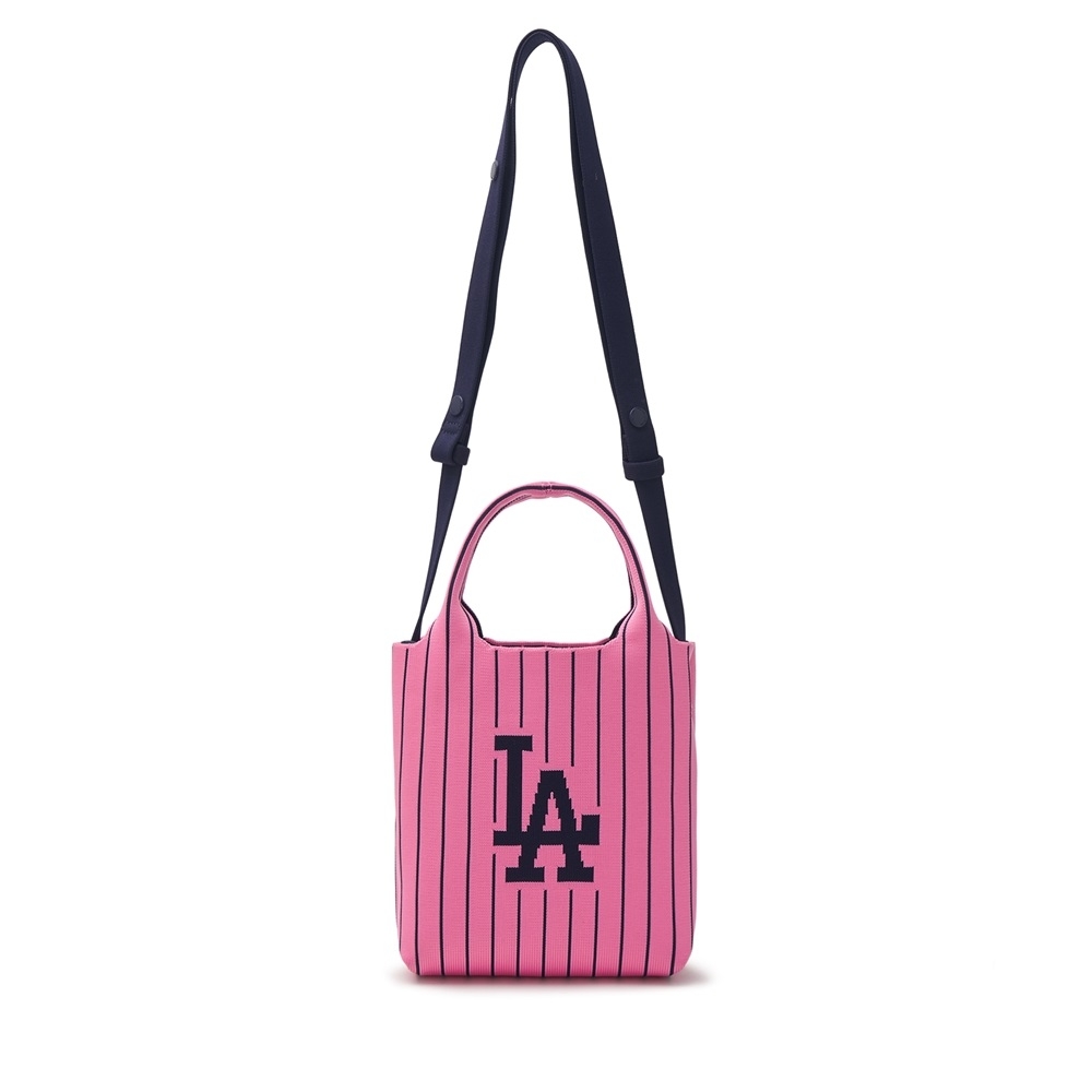 Túi MLB Korea Basic Big Logo Knit Crossbody LA Dodgers Pink