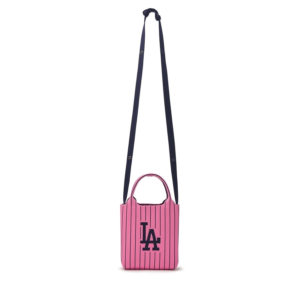 Túi MLB Korea Basic Big Logo Knit Crossbody LA Dodgers Pink