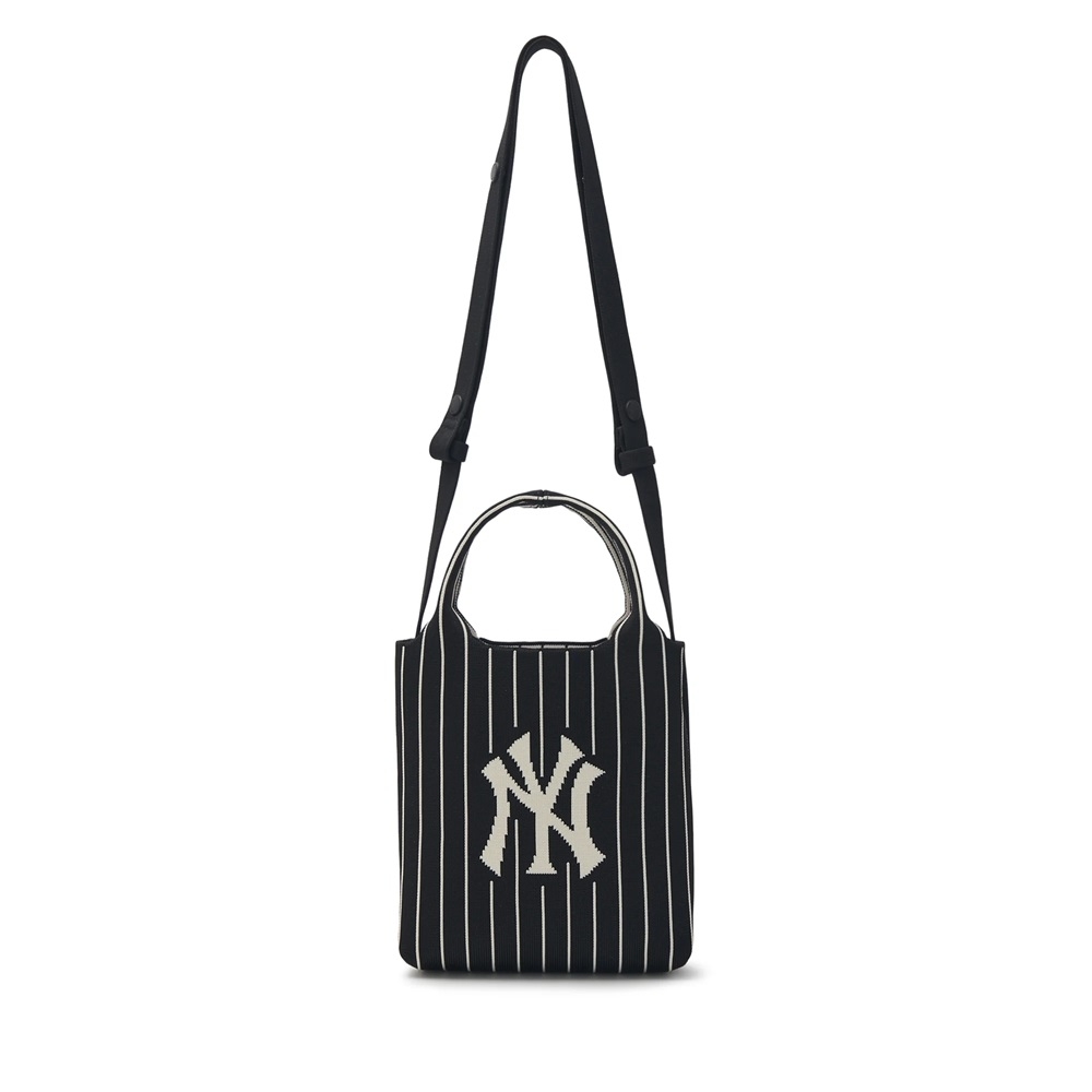 Túi MLB Korea Basic Big Logo Knit Crossbody New York Yankees Black