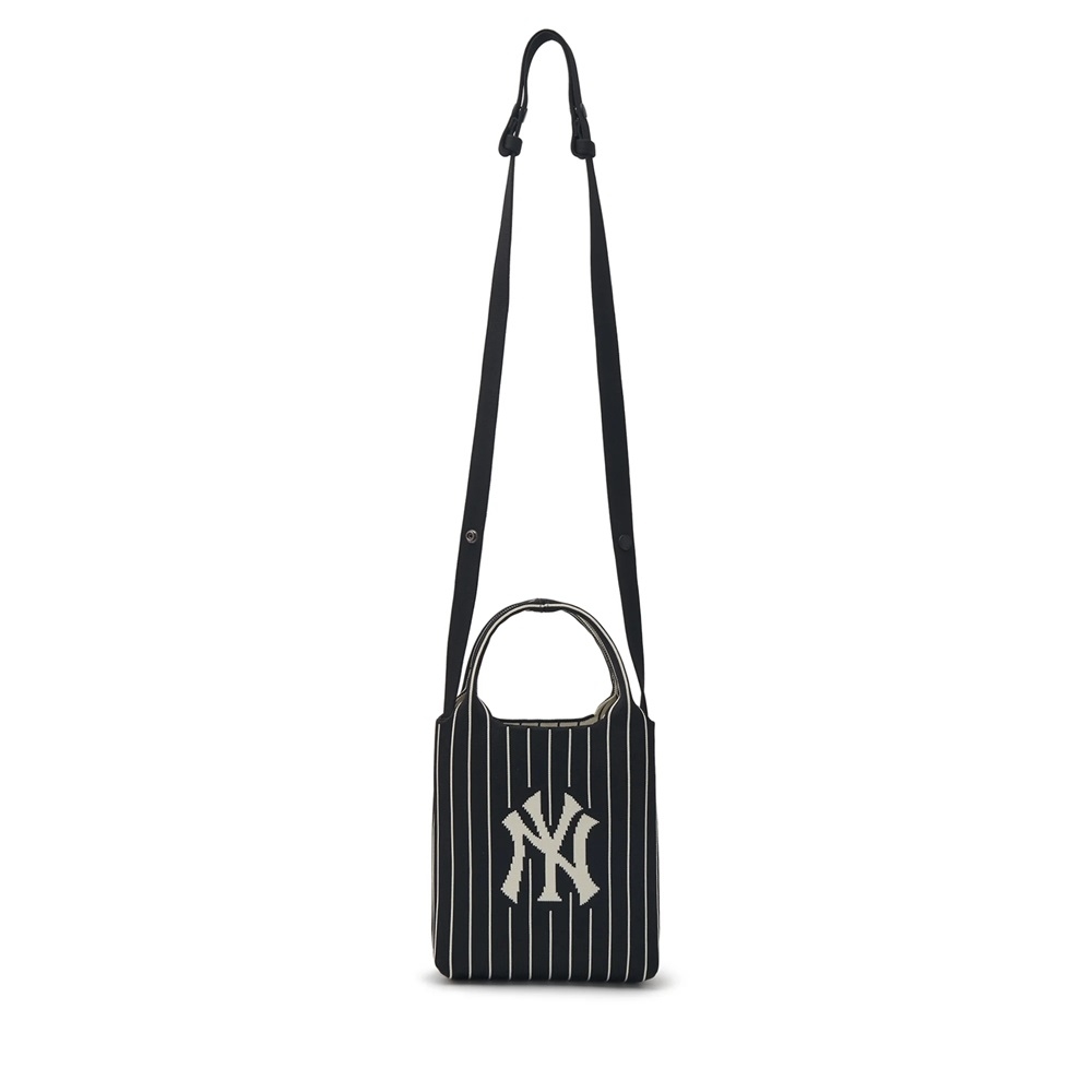 Túi MLB Korea Basic Big Logo Knit Crossbody New York Yankees Black