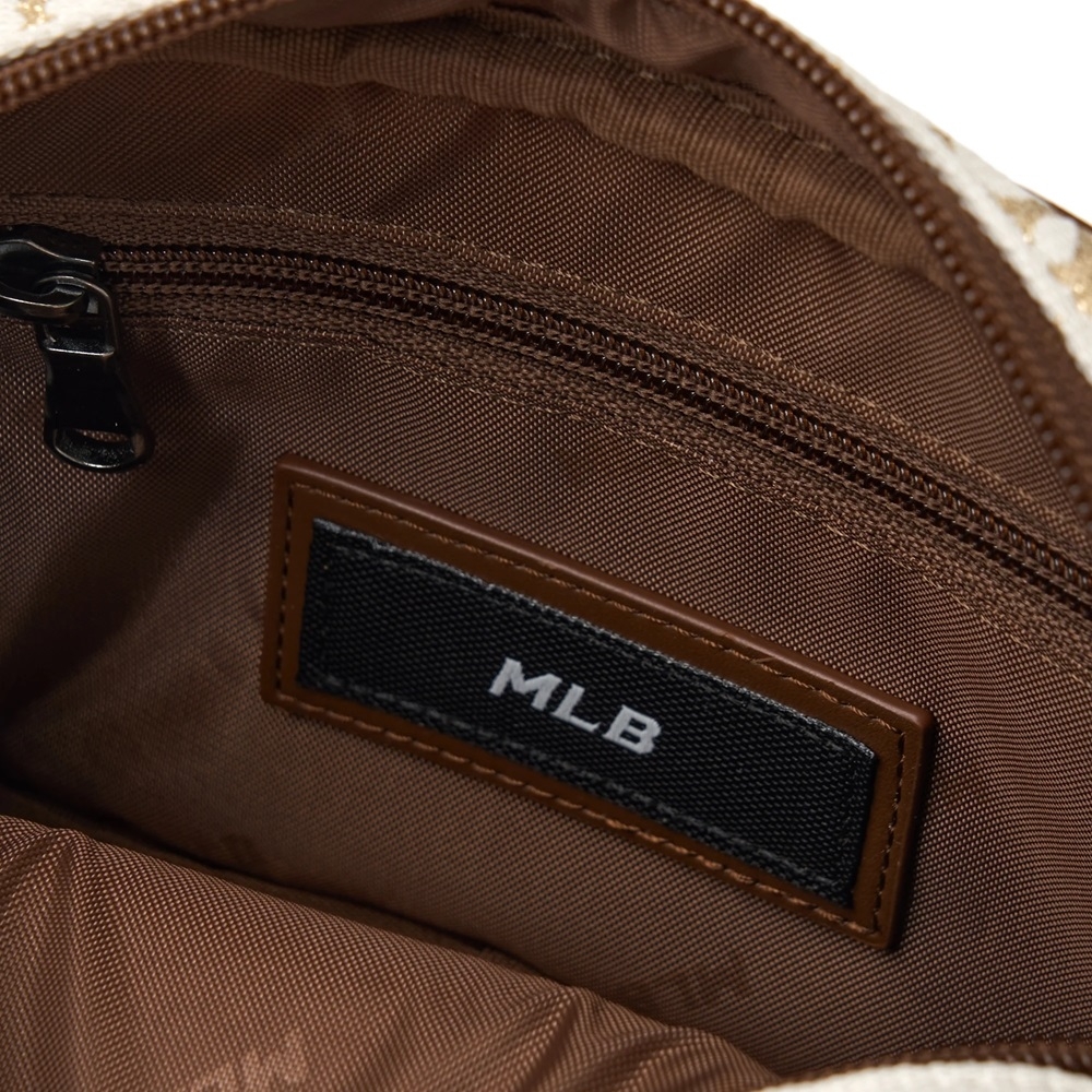 Túi MLB Korea [KIDS] Dia Mono Camera Bag New York Yankees Cream