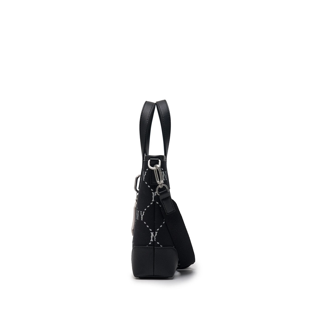 Túi MLB Korea Diamond Monogram Jacquard Mini Crossbody New York Yankees Black