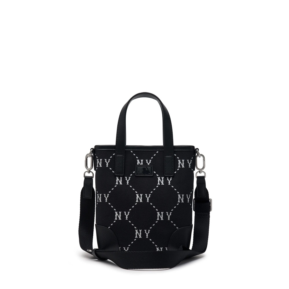 Túi MLB Korea Diamond Monogram Jacquard Mini Crossbody New York Yankees Black