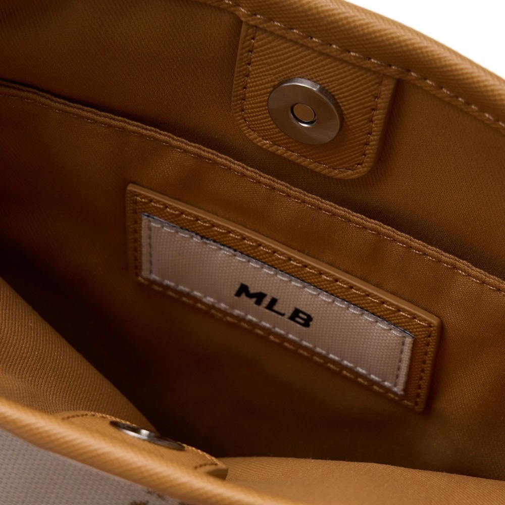 Túi MLB Korea Diamond Monogram Jacquard Mini Crossbody New York Yankees Brown