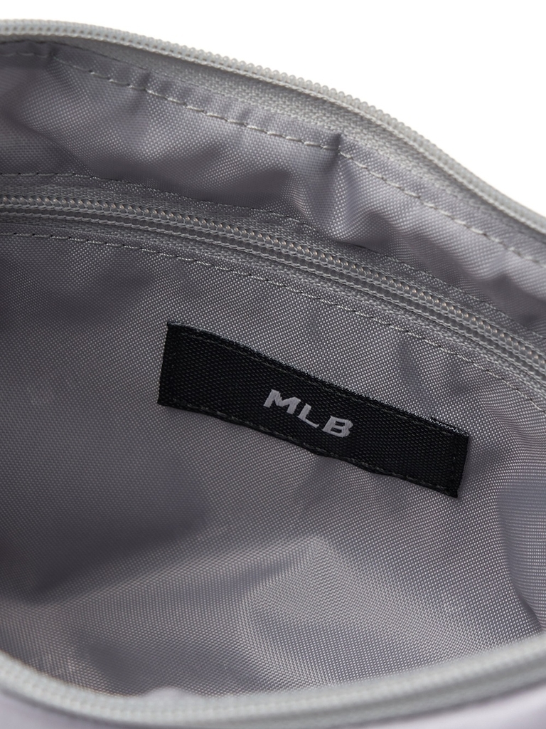 Túi MLB Korea Athleisure Shirring Hobo Crossbody New York Yankees Grey