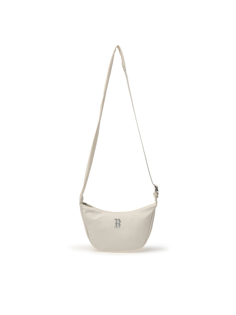 Túi MLB Korea Basic Nylon Sportive Crossbody Bag Boston Red Sox Cream
