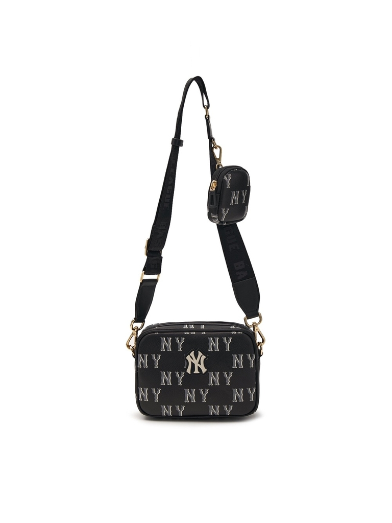 Túi MLB Sportive Classic Mono Camera Bag New York Yankees Black