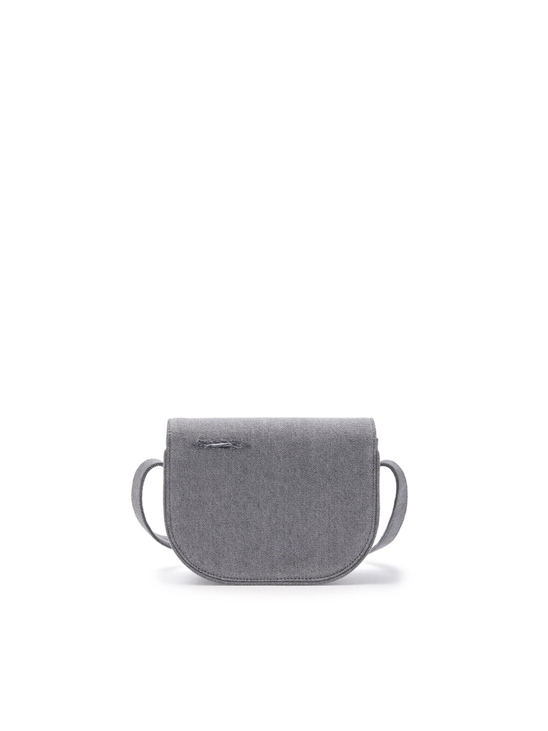 Túi MLB Lettering Vintage Denim Crossbody Bag New York Yankees Grey [Karina PICK]