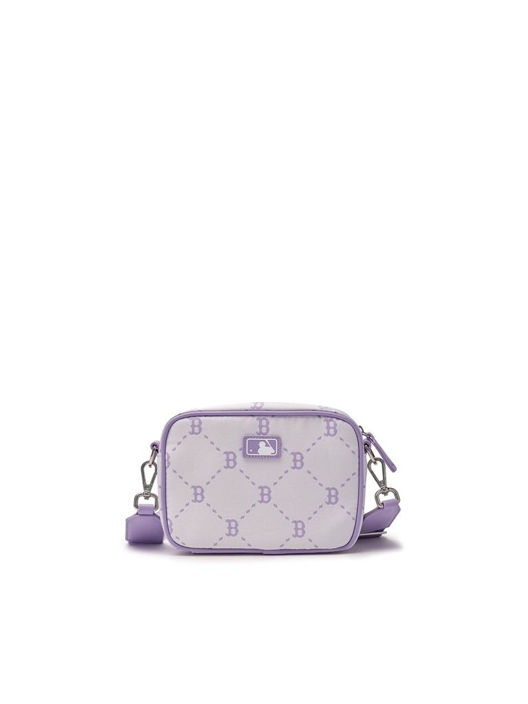 Túi MLB Diamond Monogram Camera Bag Boston Red Sox Ivory