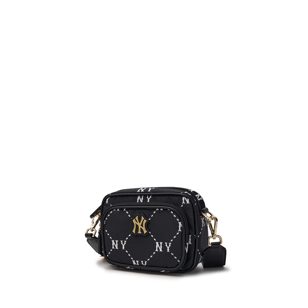 Túi MLB Diamond Monogram Camera Bag New York Yankees Black