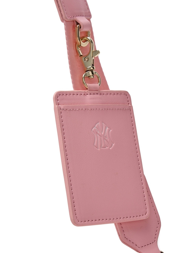 Túi MLB Diamond Monogram Camera Bag New York Yankees Pink