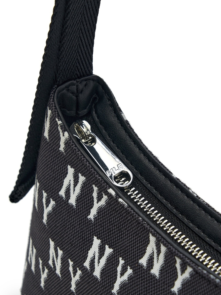 Túi MLB Classic Mono Jacquard Crossbody Bag New York Yankees Black