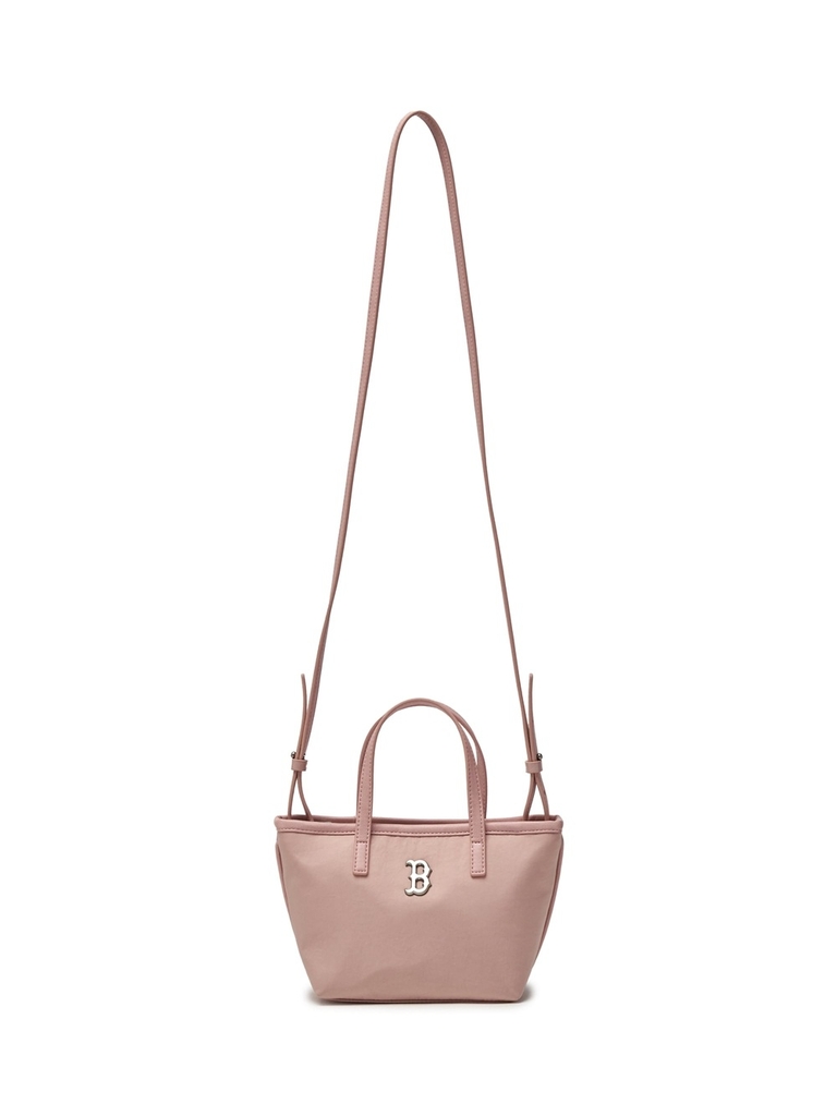 Túi MLB Basic Vintage Nylon Mini Crossbody Bag Boston Red Sox Pink