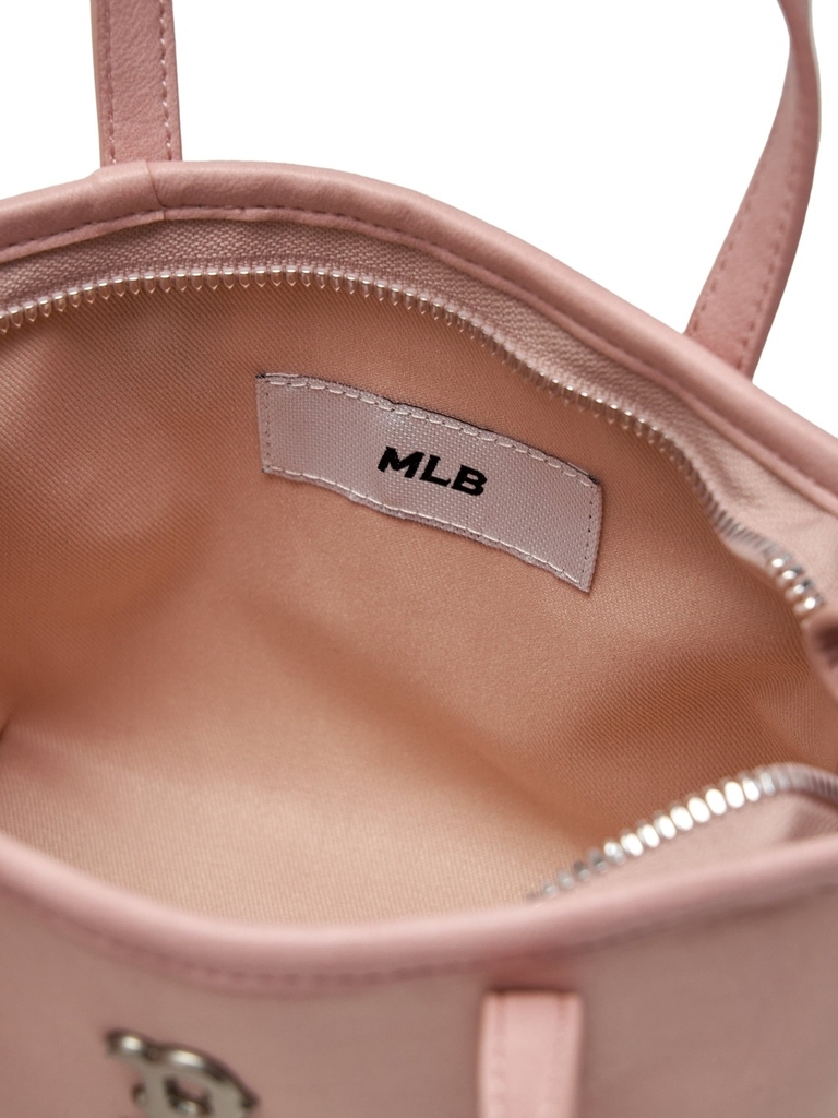 Túi MLB Basic Vintage Nylon Mini Crossbody Bag Boston Red Sox Pink