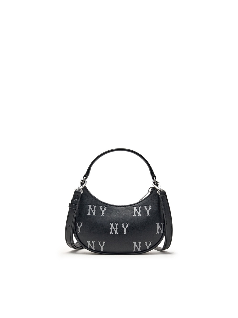 Túi MLB Classic Mono Embossed Mini Crossbody Bag New York Yankees Black
