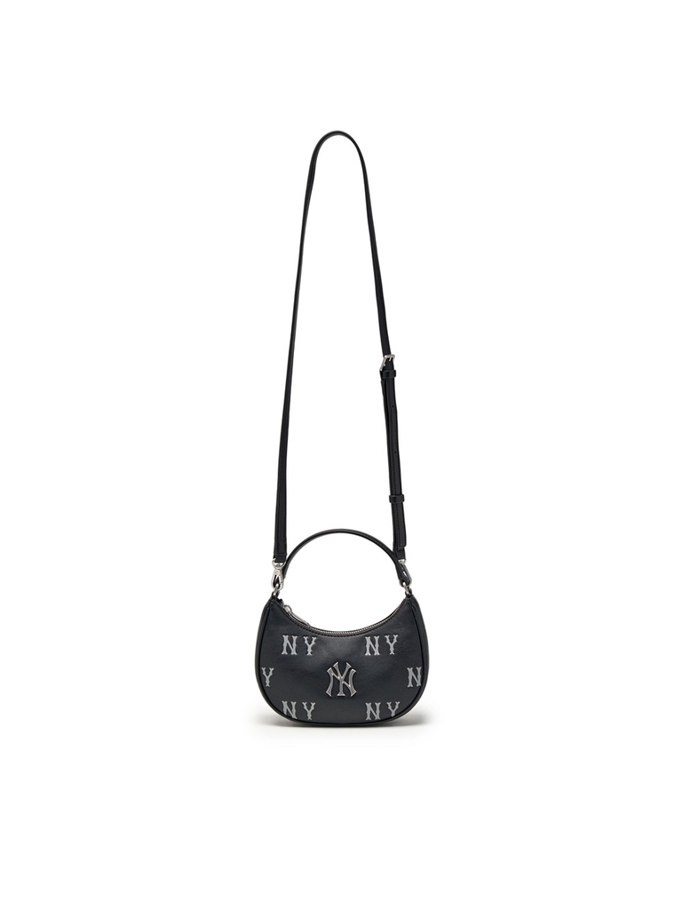 Túi MLB Classic Mono Embossed Mini Crossbody Bag New York Yankees Black