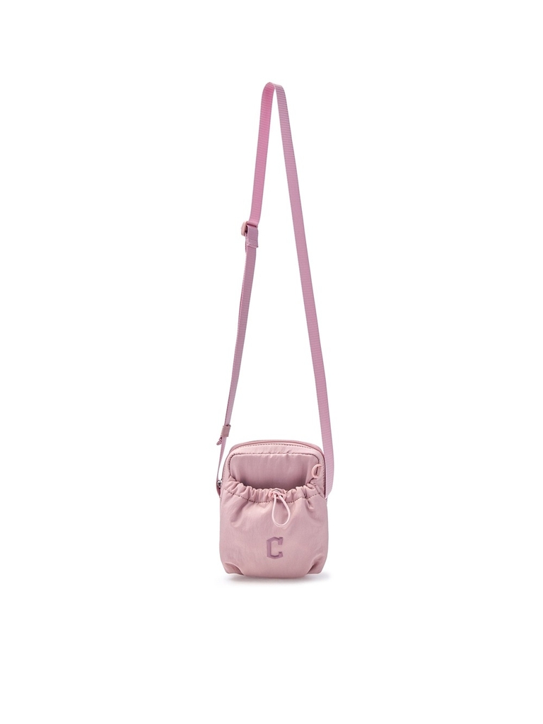 Túi MLB Basic Athleisure Mini Crossbody Cleveland Guardians Pink [Karina PICK]