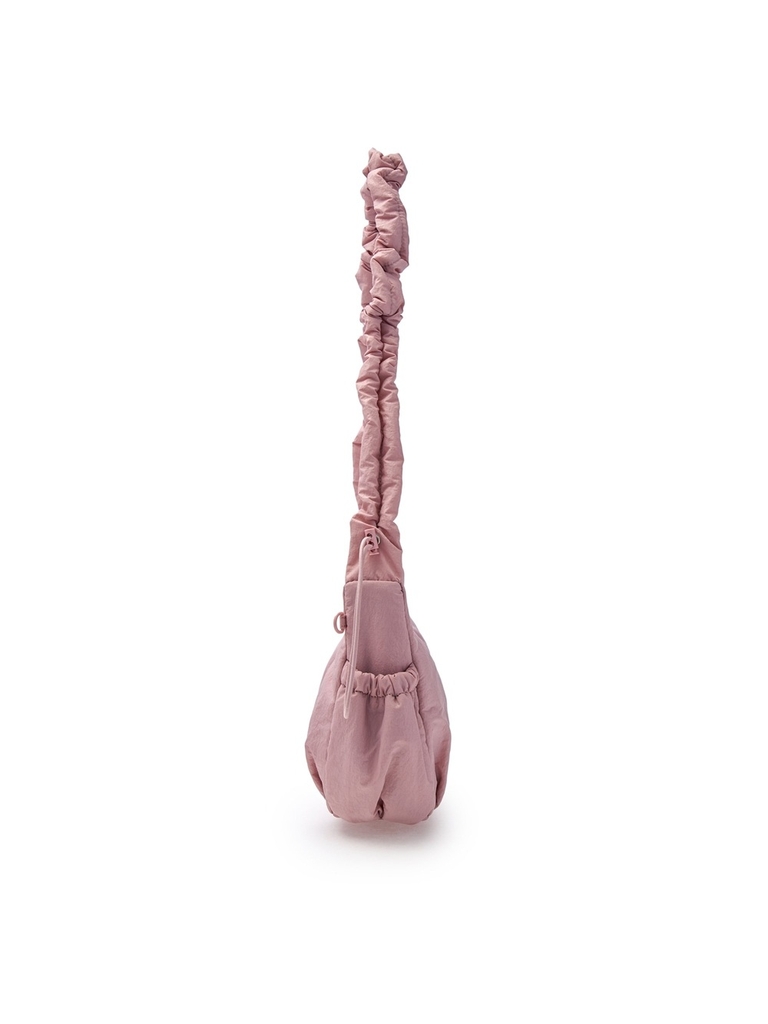 Túi MLB Basic Athleisure Hobo Bag Cleveland Guardians Pink [Karina PICK]