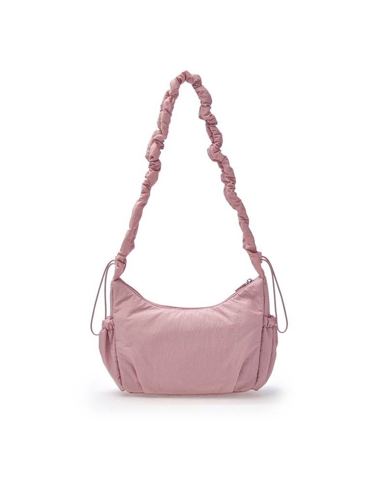 Túi MLB Basic Athleisure Hobo Bag Cleveland Guardians Pink [Karina PICK]