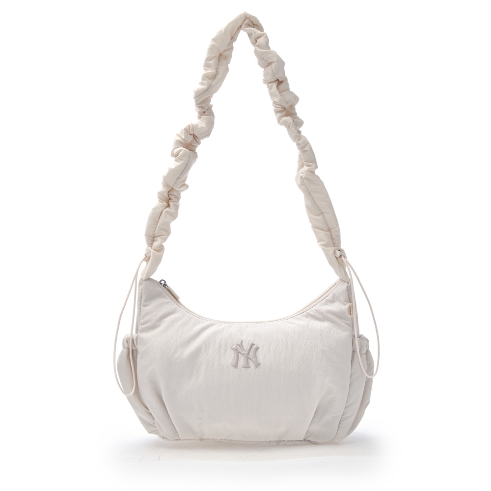Túi MLB Basic Athleisure Hobo Bag New York Yankees Cream [Karina PICK]