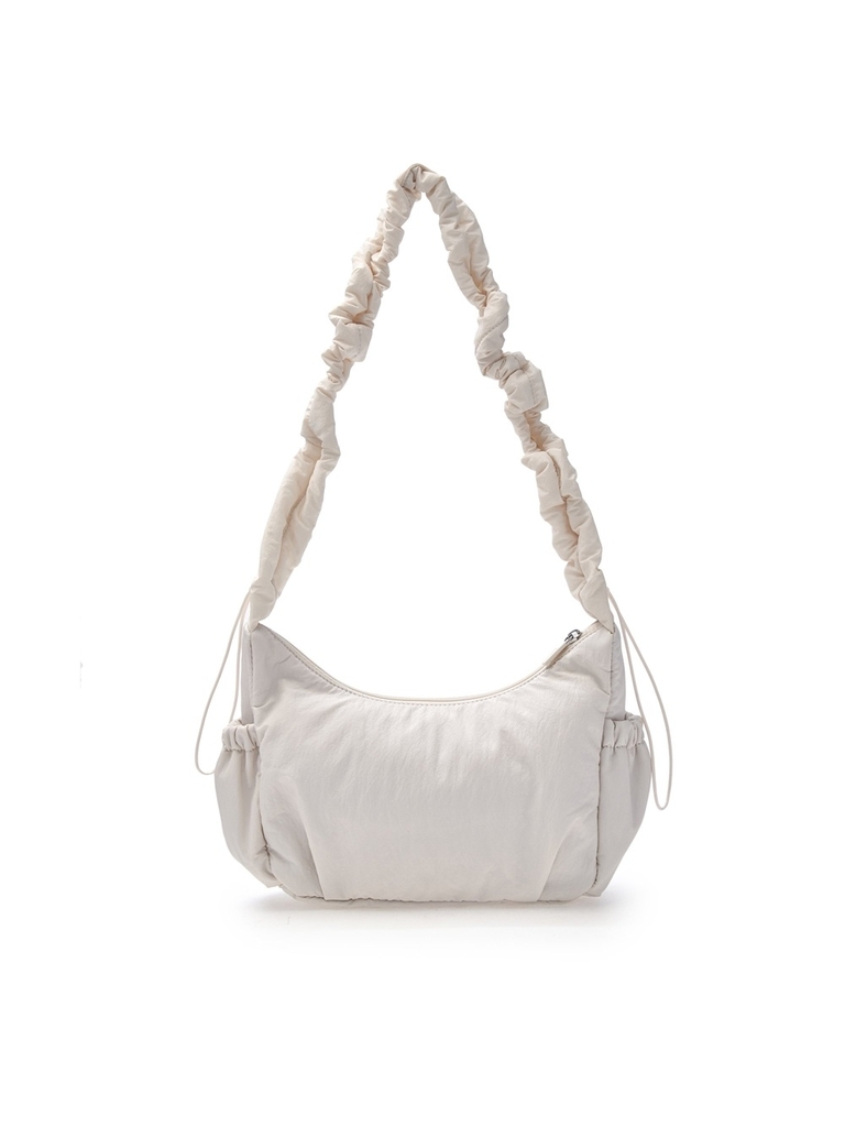 Túi MLB Basic Athleisure Hobo Bag New York Yankees Cream [Karina PICK]