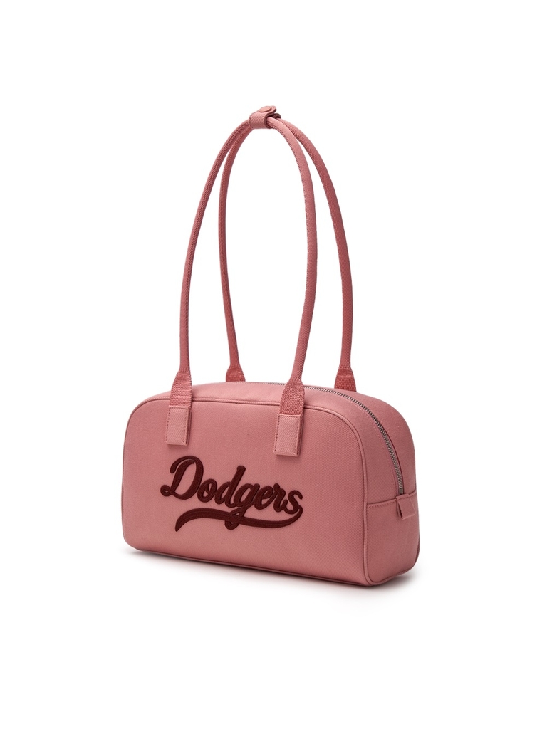 Túi MLB Korea Varsity Culsive Denim Shoulder Bag LA Dodgers Pink