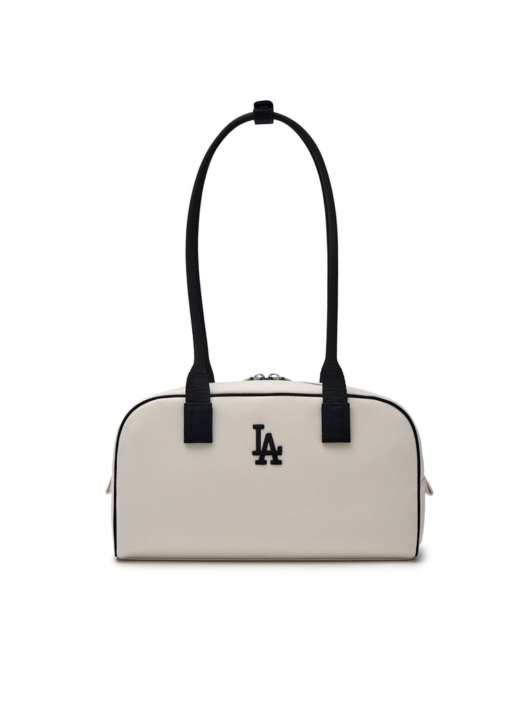 Túi MLB Korea Varsity Culsive Denim Shoulder Bag LA Dodgers Cream