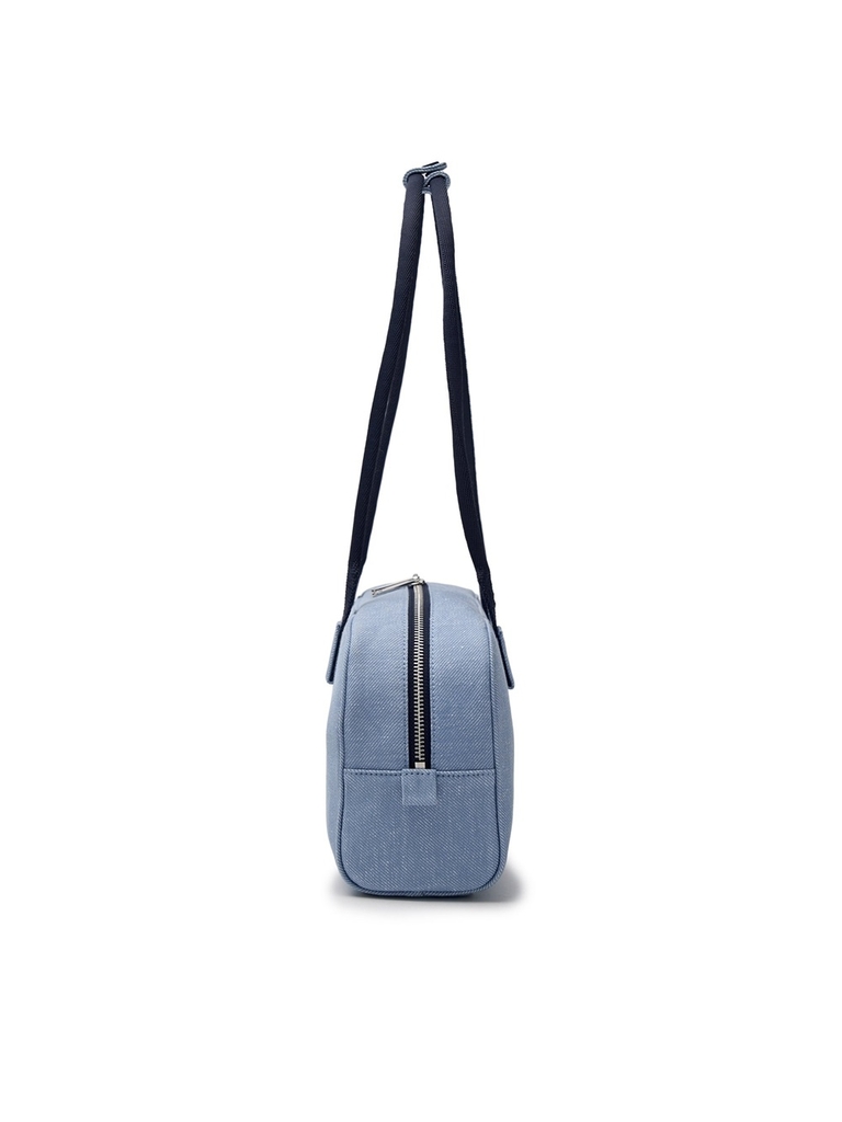 Túi MLB Korea Varsity Culsive Denim Shoulder Bag New York Yankees Indigo