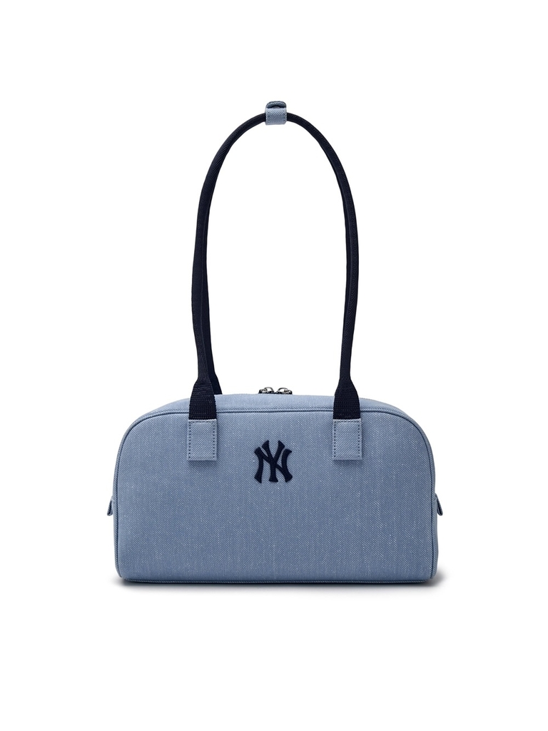 Túi MLB Korea Varsity Culsive Denim Shoulder Bag New York Yankees Indigo