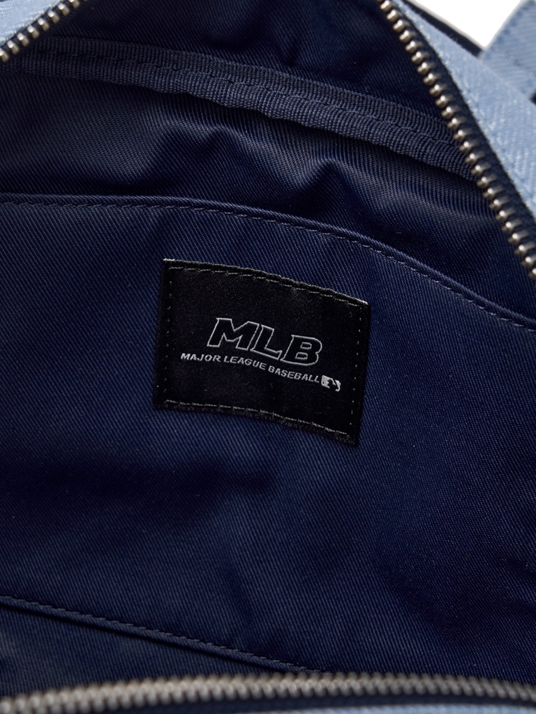 Túi MLB Korea Varsity Culsive Denim Shoulder Bag New York Yankees Indigo