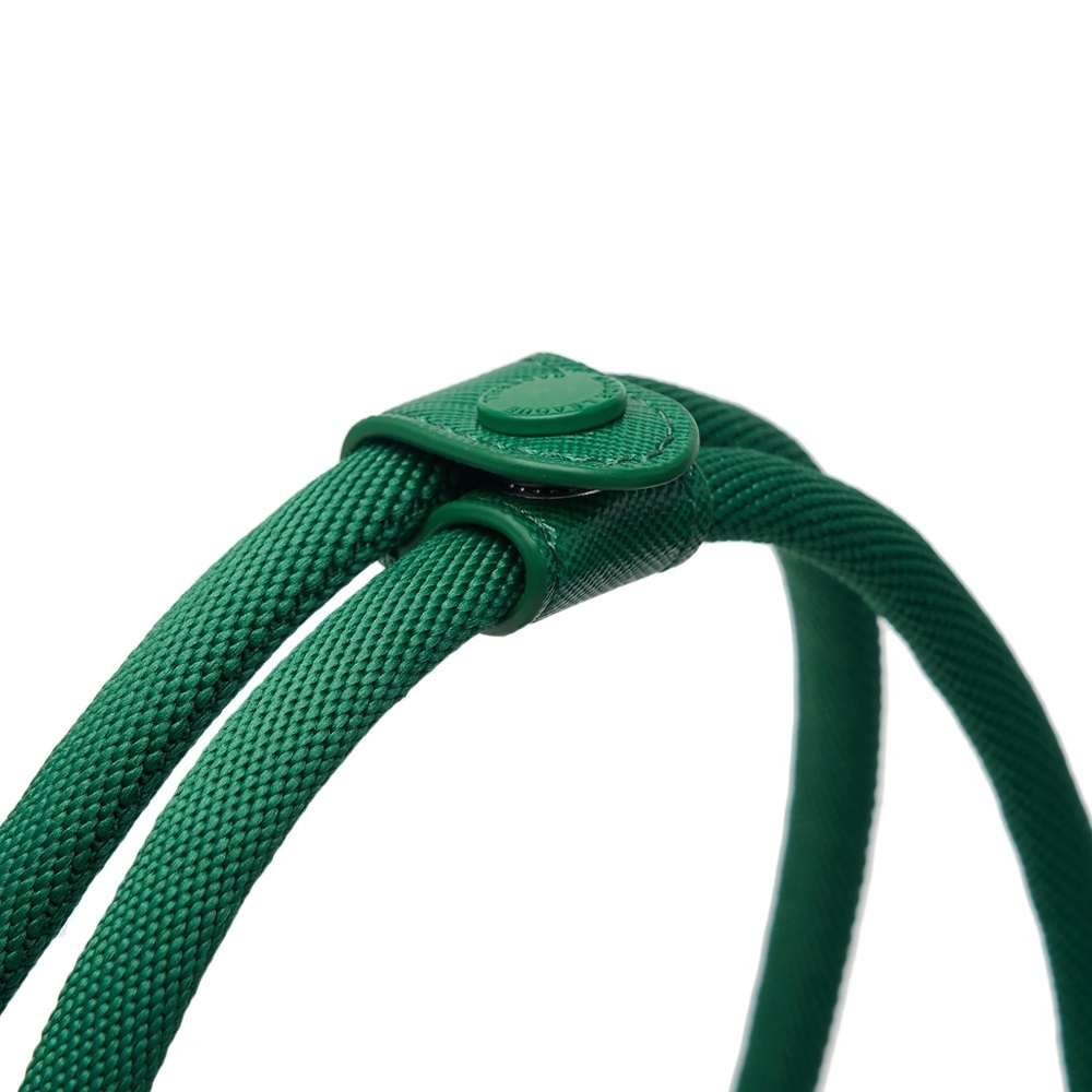 Túi MLB Korea Varsity Jacquark Square Shoulder Bag Cleveland Guardians Green