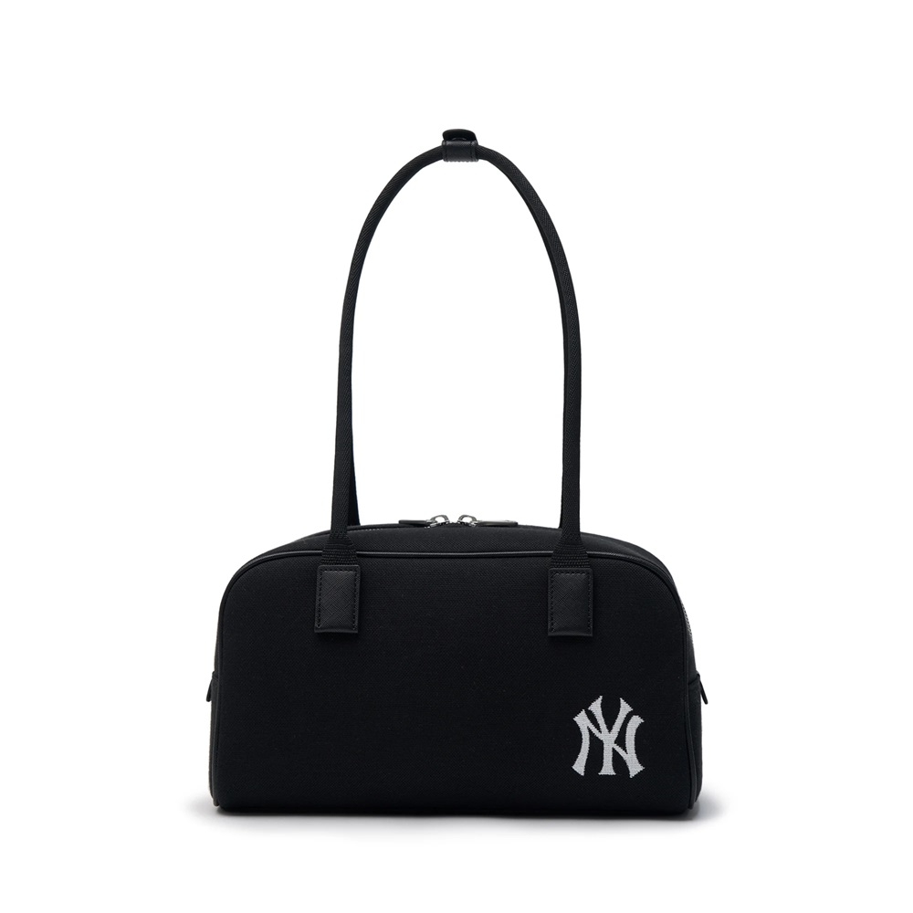 Túi MLB Korea Varsity Jacquark Square Shoulder Bag New York Yankees Black