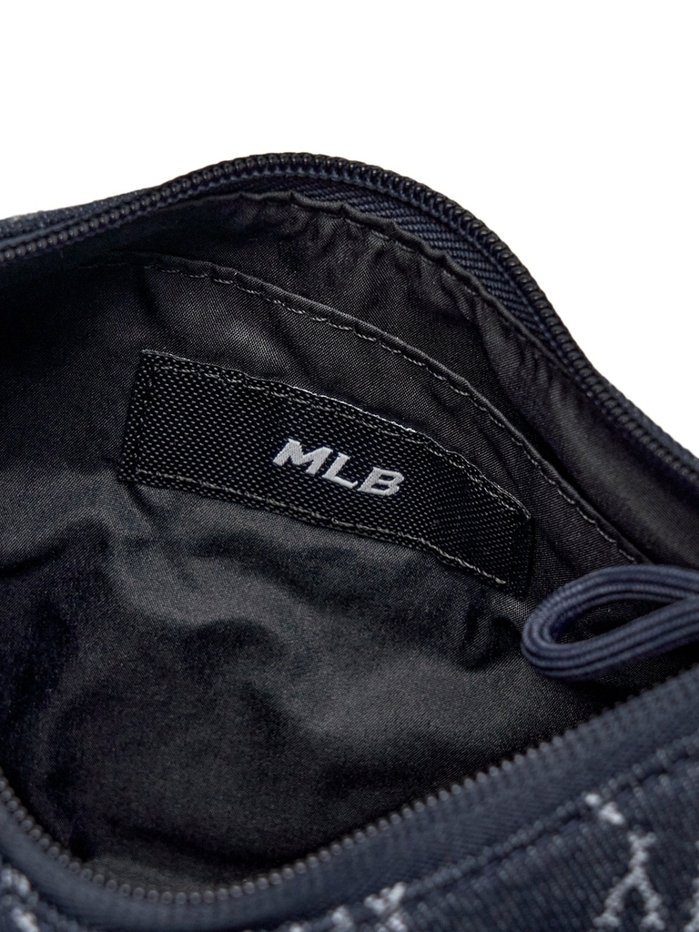 Túi MLB Dia Mono Denim JQD Hobo Bag New York Yankees Indigo