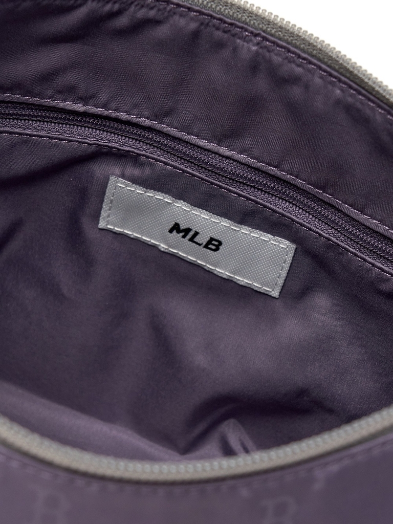 Túi MLB Dia Mono Sportive Hobo Bag Boston Red Sox Violet