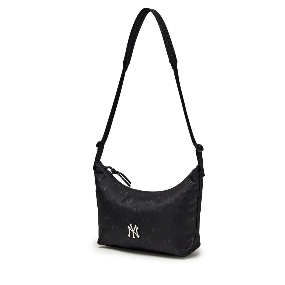 Túi MLB Dia Mono Sportive Hobo Bag New York Yankees Black