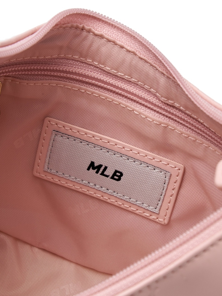 Túi MLB Diamond Embo Hobo Bag New York Yankees Pink