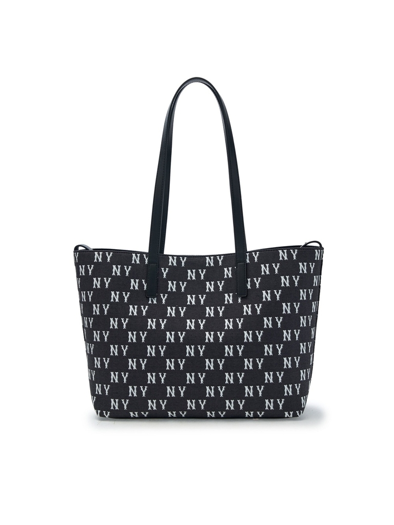 Túi MLB Classic Mono Jacquard Shopper Bag New York Yankees Black