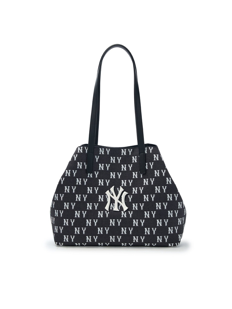 Túi MLB Classic Mono Jacquard Shopper Bag New York Yankees Black