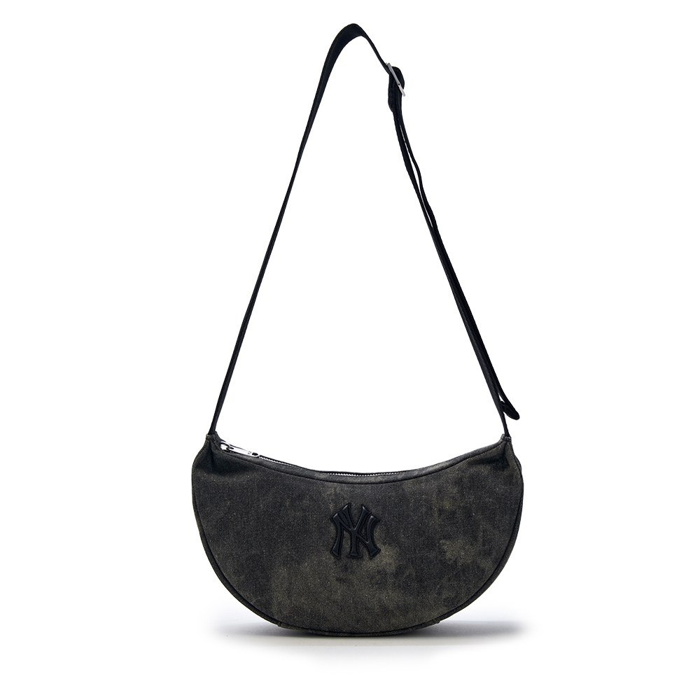 Túi MLB Vintage Washing Shoulder Bag New York Yankees Grey