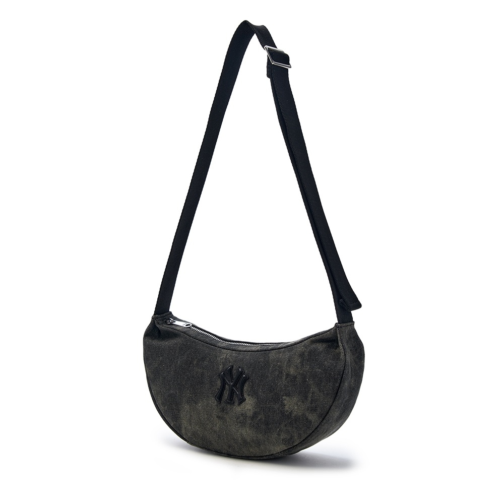 Túi MLB Vintage Washing Shoulder Bag New York Yankees Grey