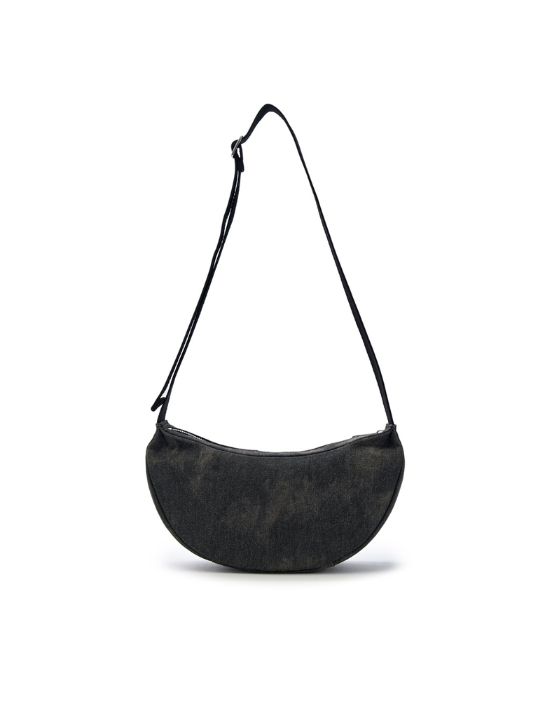 Túi MLB Vintage Washing Shoulder Bag New York Yankees Grey