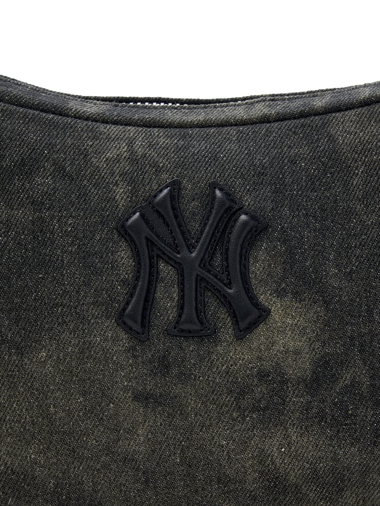 Túi MLB Vintage Washing Shoulder Bag New York Yankees Grey