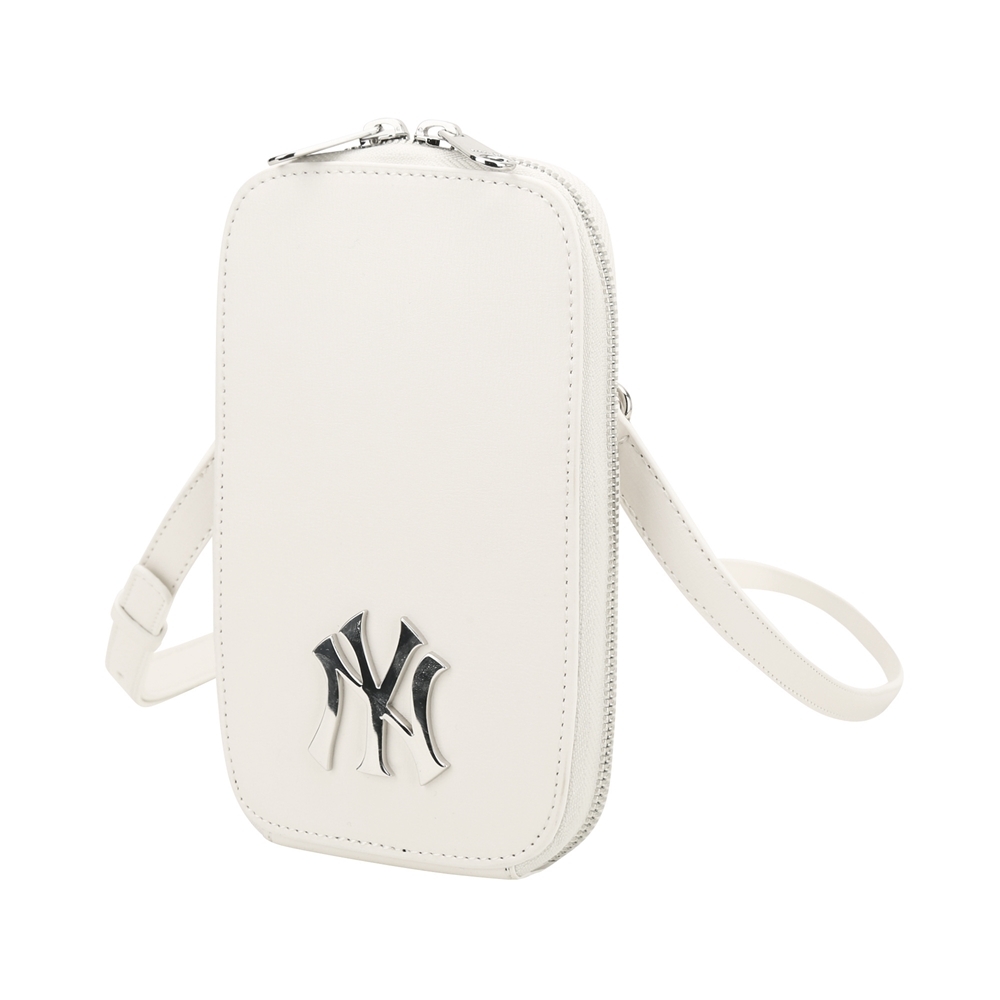 Túi MLB Mini Phone Pouch New York Yankees White