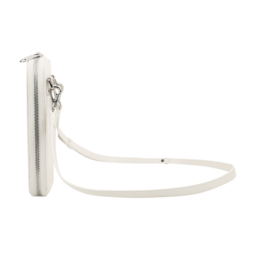 Túi MLB Mini Phone Pouch New York Yankees White