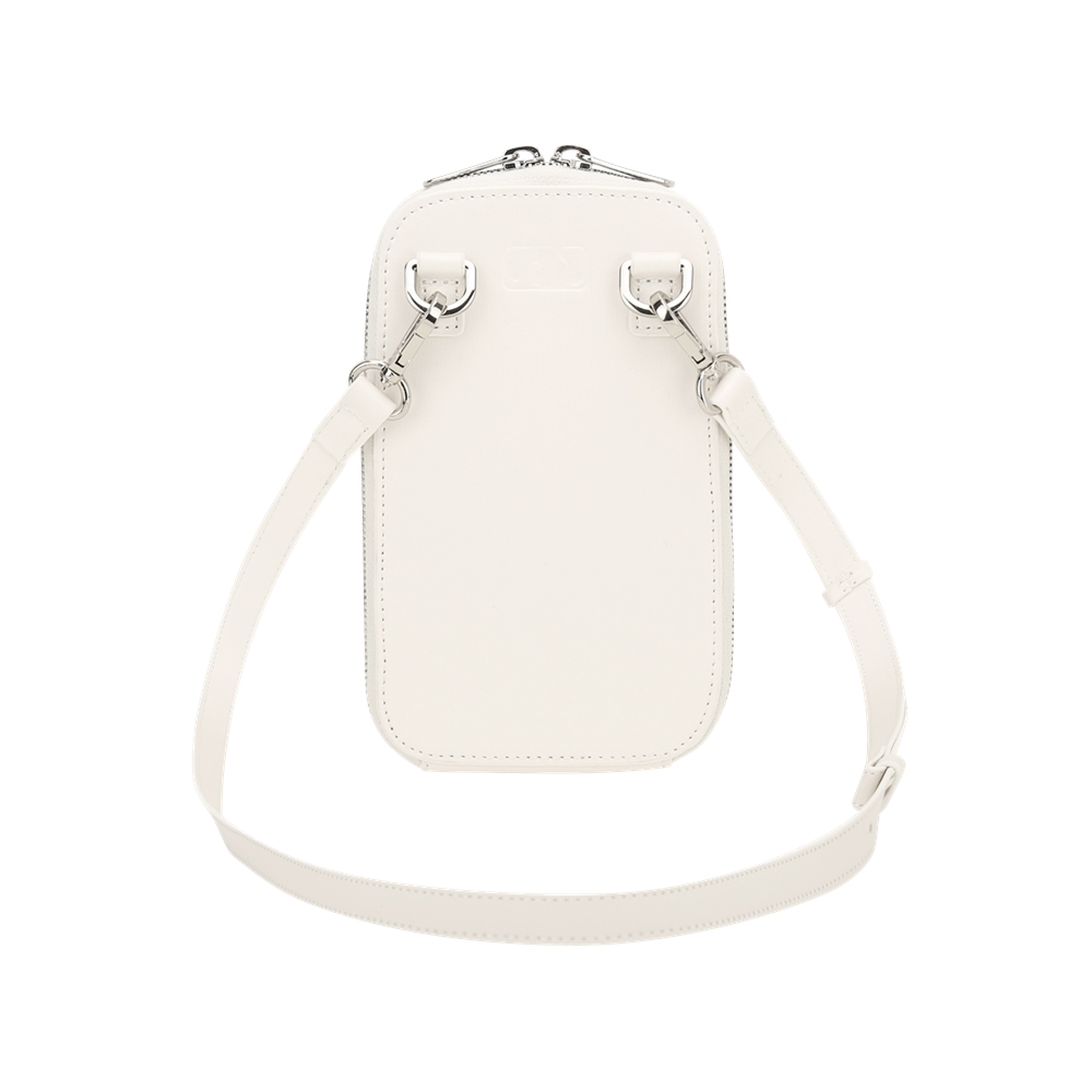 Túi MLB Mini Phone Pouch New York Yankees White