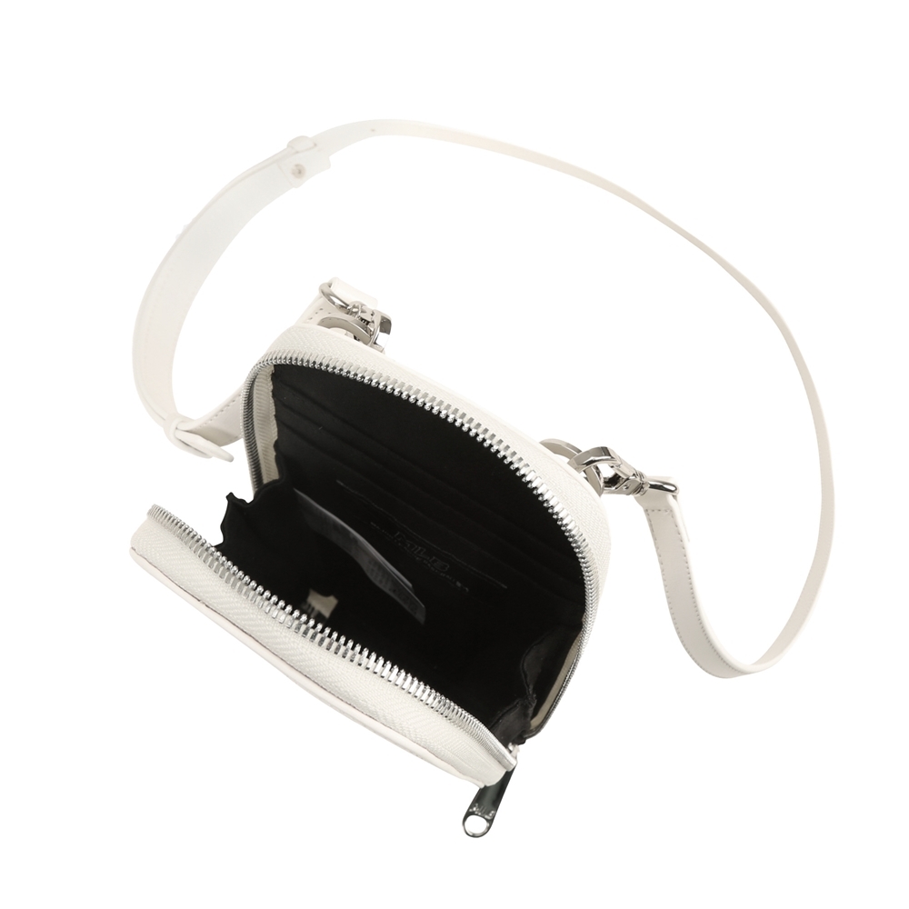 Túi MLB Mini Phone Pouch New York Yankees White