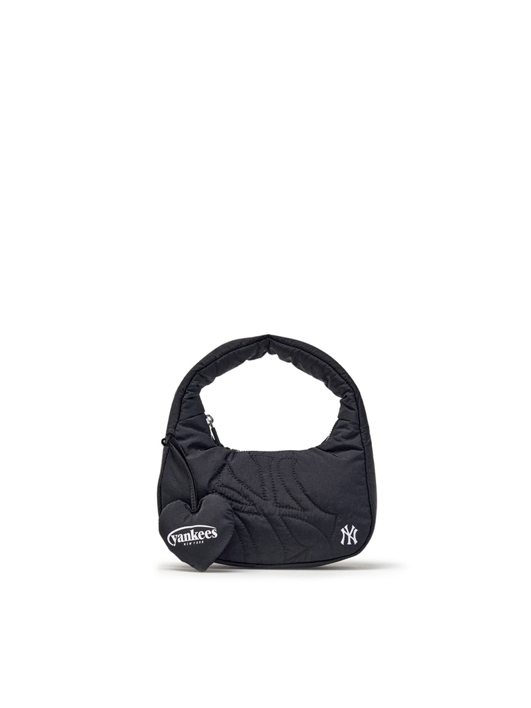 Túi MLB Basic Sporty Stitch Mini Hobo Bag New York Yankees Black